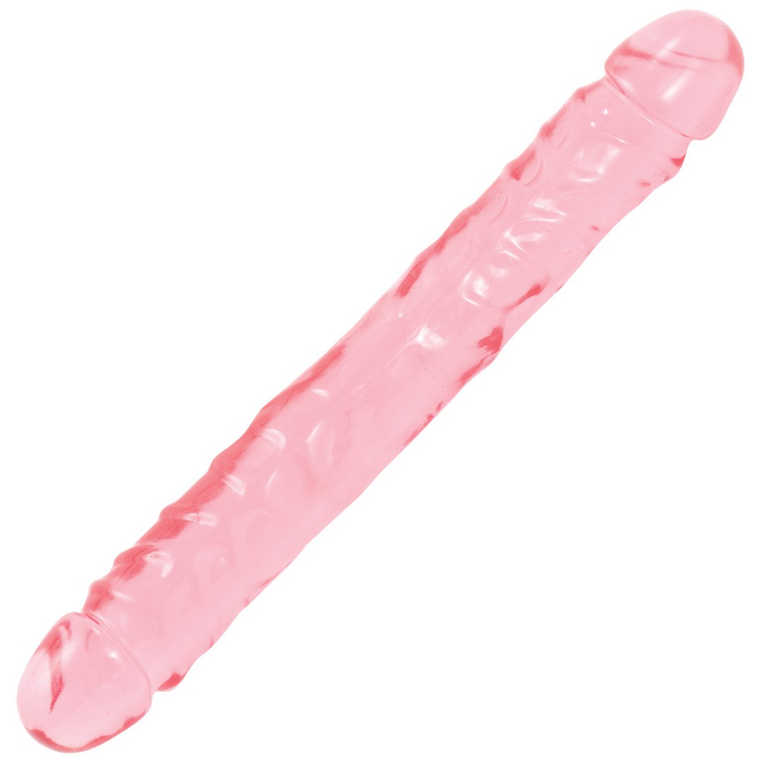 DILDO DUPLO JR. DOUBLE DONG 12'' ROSA - Lust Sexshop
