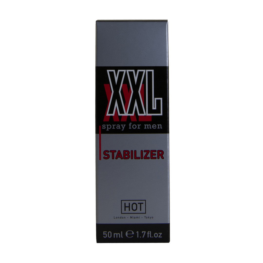 SPRAY ESTIMULANTE XXL STABILISER HOT™ PARA HOMEM 50ML - Lust Sexshop
