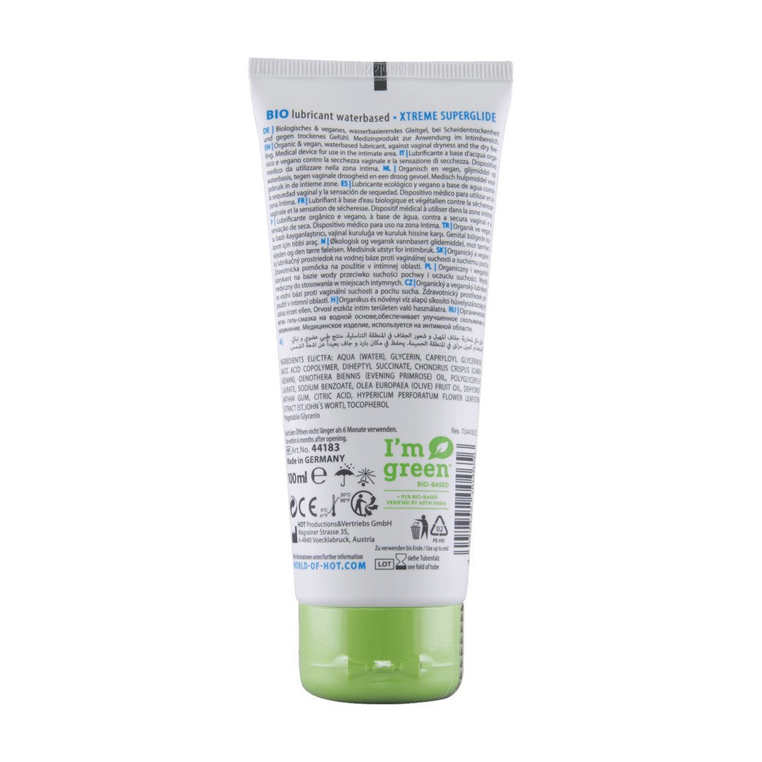 LUBRICANTE SUPERGLIDE XTREME HOT™ BIO 100ML