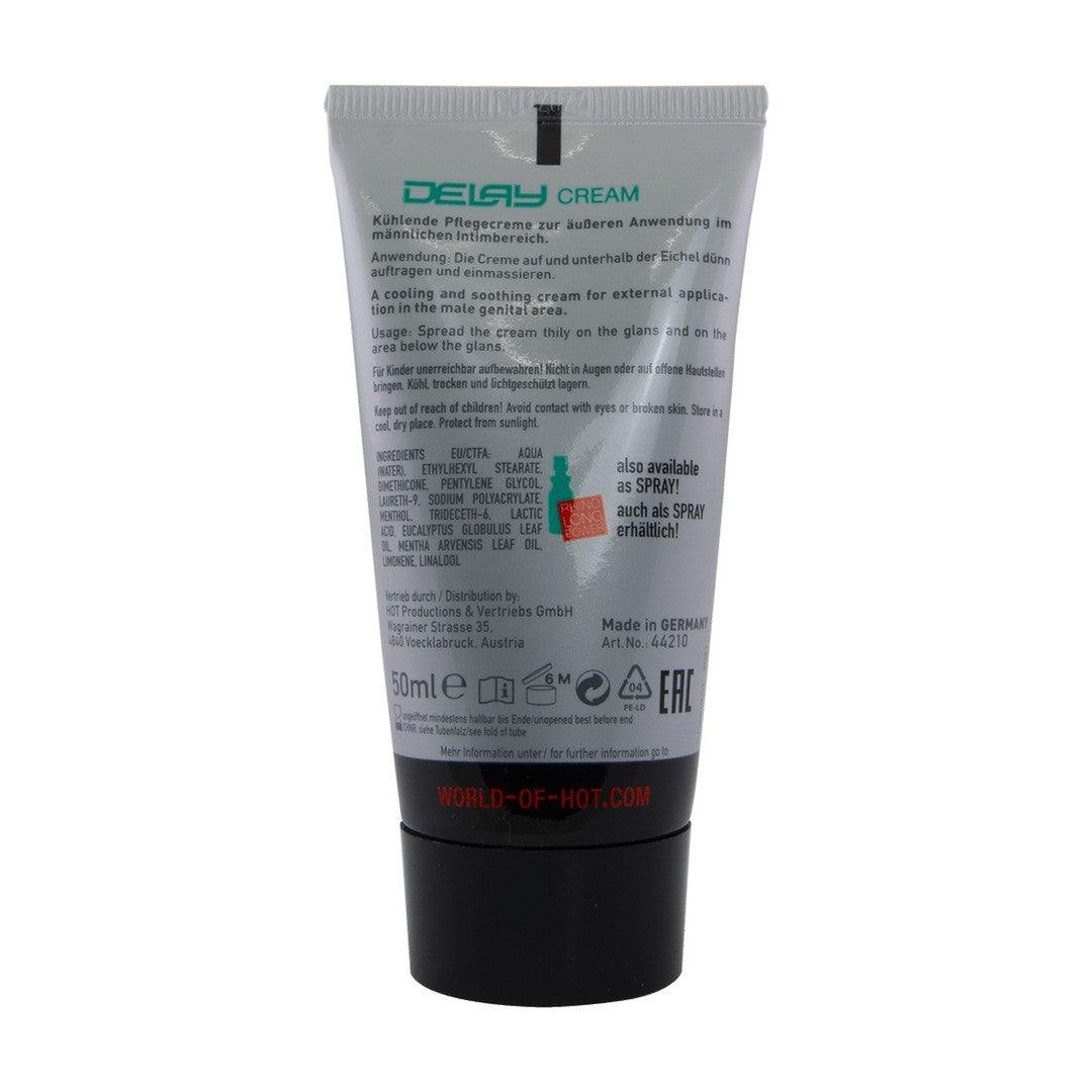 CREME RETARDANTE HOT™ 50ML - Lust Sexshop