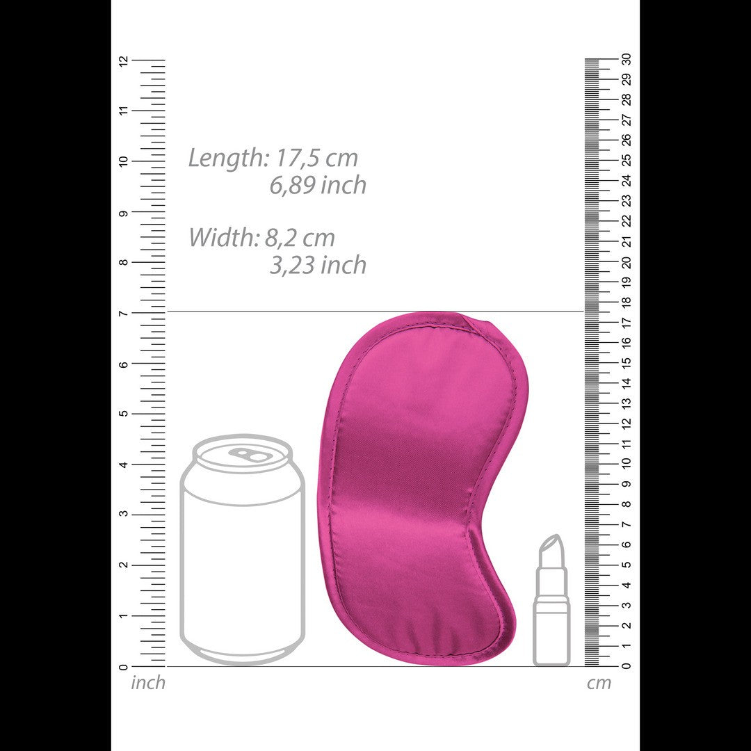 VENDA PARA OLHOS OUCH! ROSA - Lust Sexshop