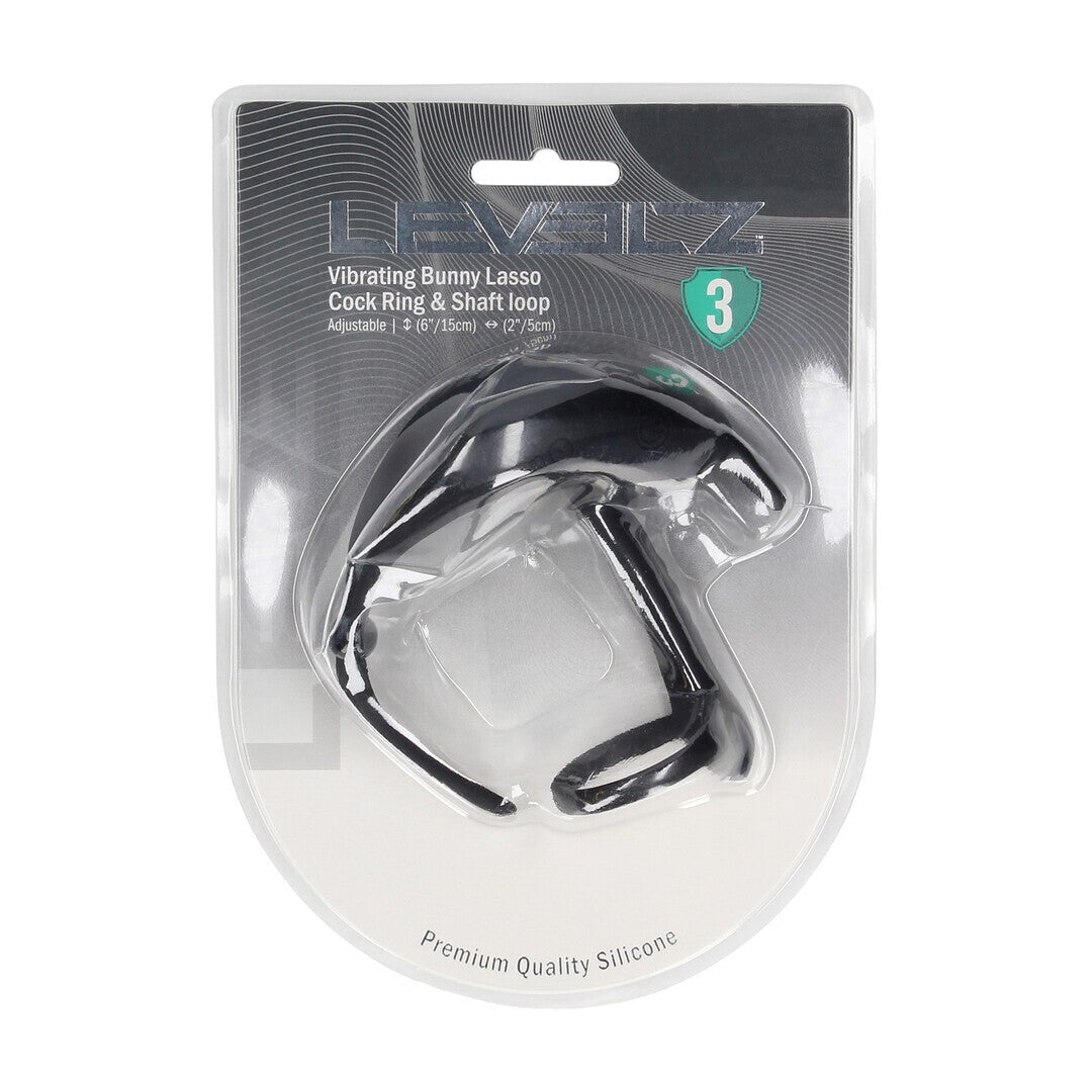 ANEL VIBRATÓRIO E AJUSTÁVEL PARA O PÉNIS EM SILICONE LEVELZ - Lust Sexshop