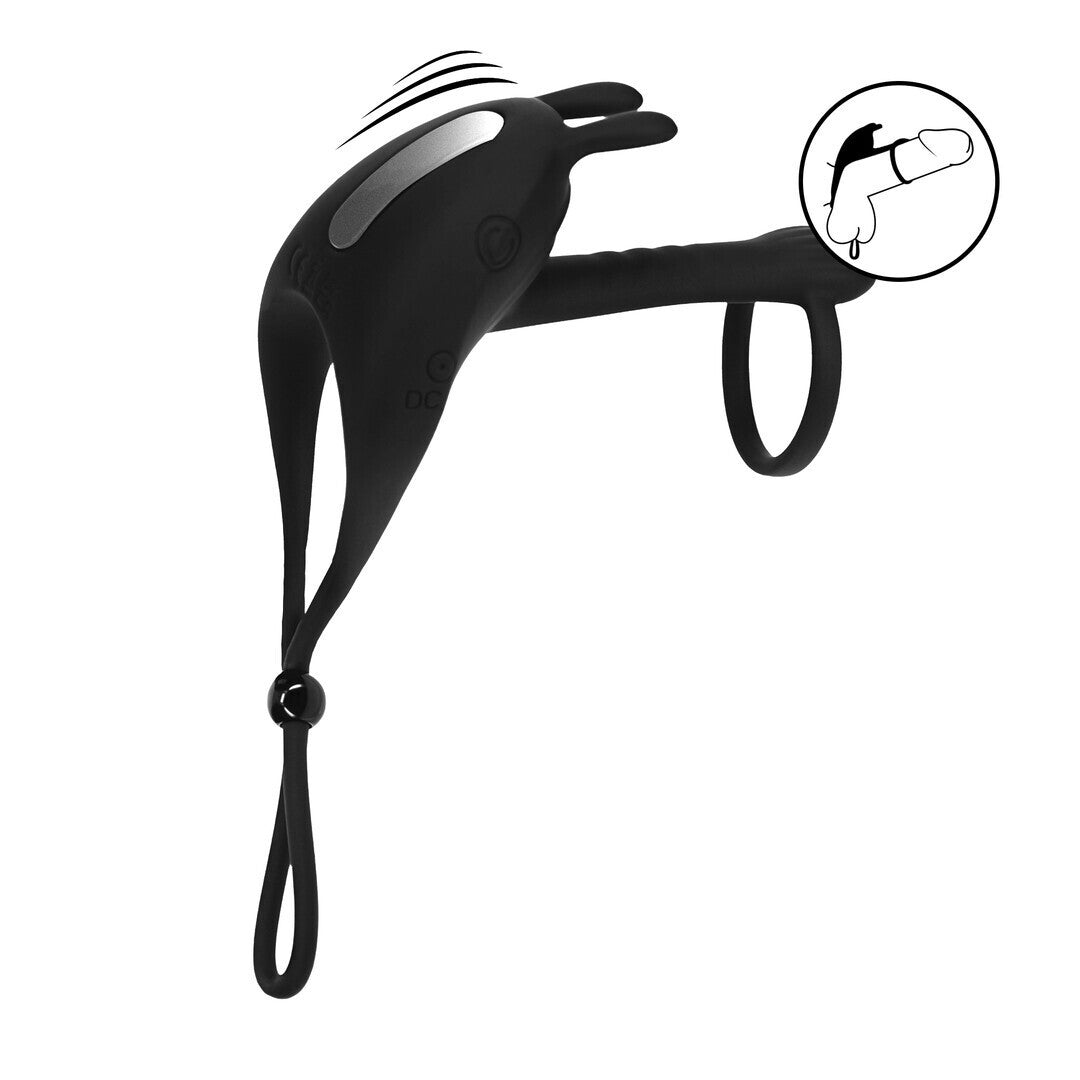 ANEL VIBRATÓRIO E AJUSTÁVEL PARA O PÉNIS EM SILICONE LEVELZ - Lust Sexshop
