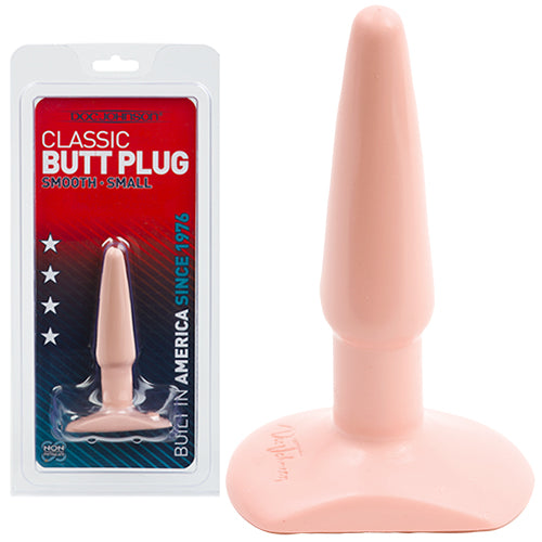 PLUG ANAL DOC JOHNSON CLASSIC BUTT PLUG FLESH SMALL - Lust Sexshop