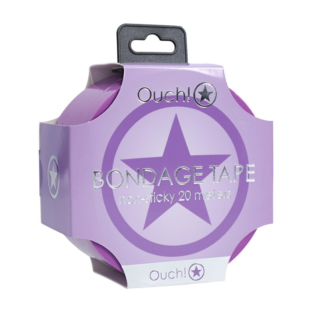 FITA BONDAGE PVC NON-STICK 20 M ROXO OUCH!