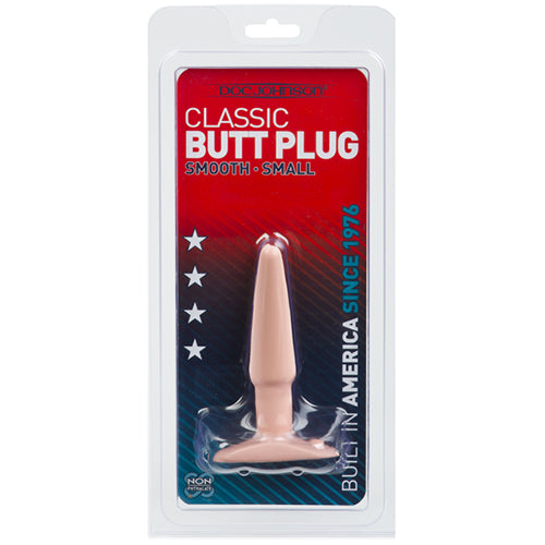 PLUG ANAL DOC JOHNSON CLASSIC BUTT PLUG FLESH SMALL - Lust Sexshop