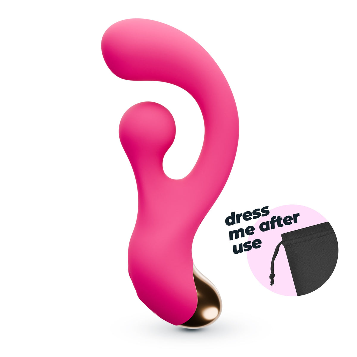 CRUSHIOUS PLEASER VIBRATOR WITH ROTATING STIMULATION