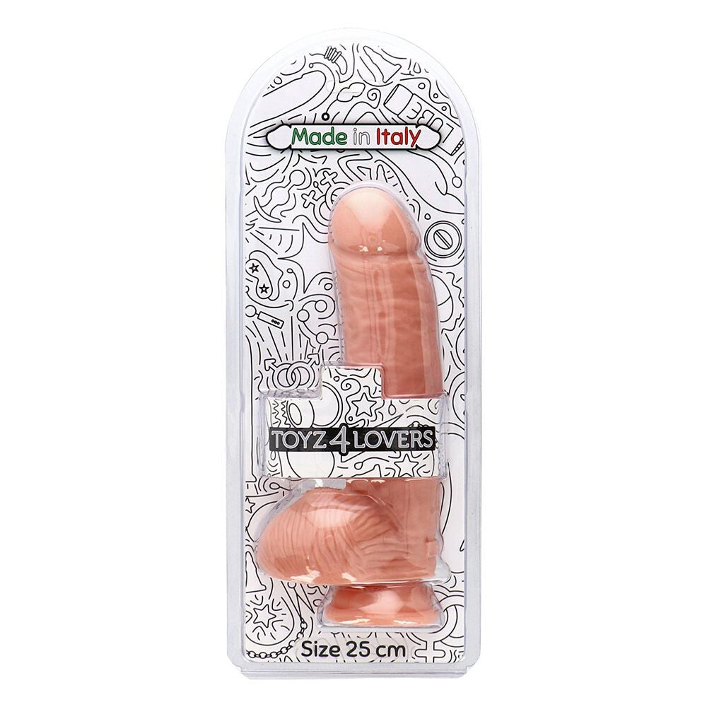 DILDO REALISTA ACHILLE FLESH 25 CM MADE IN ITALY