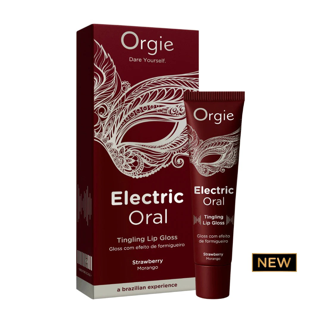 ORGIE ELECTRIC ORAL TINGLING LIP GLOSS 10ML