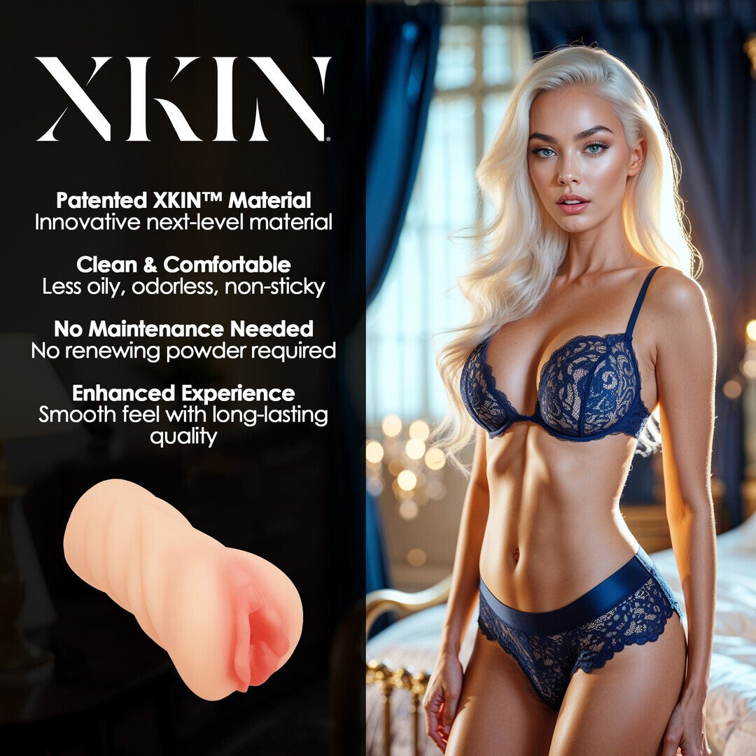 MASTURBADOR SECRET AFFAIRS BLONDE DESIRE ALESSIA TPE MEDIUM 199G FLESH XKIN