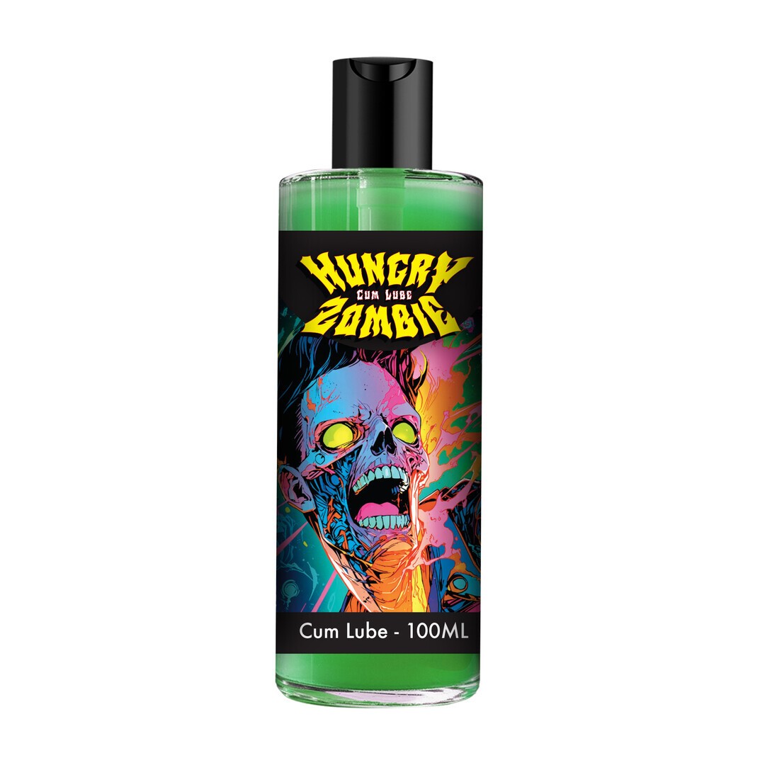 LUBRIFICANTE À BASE DE ÁGUA HUNGRY ZOMBIE CUM LUBE 3.4 FL OZ /100 ML OUCH!