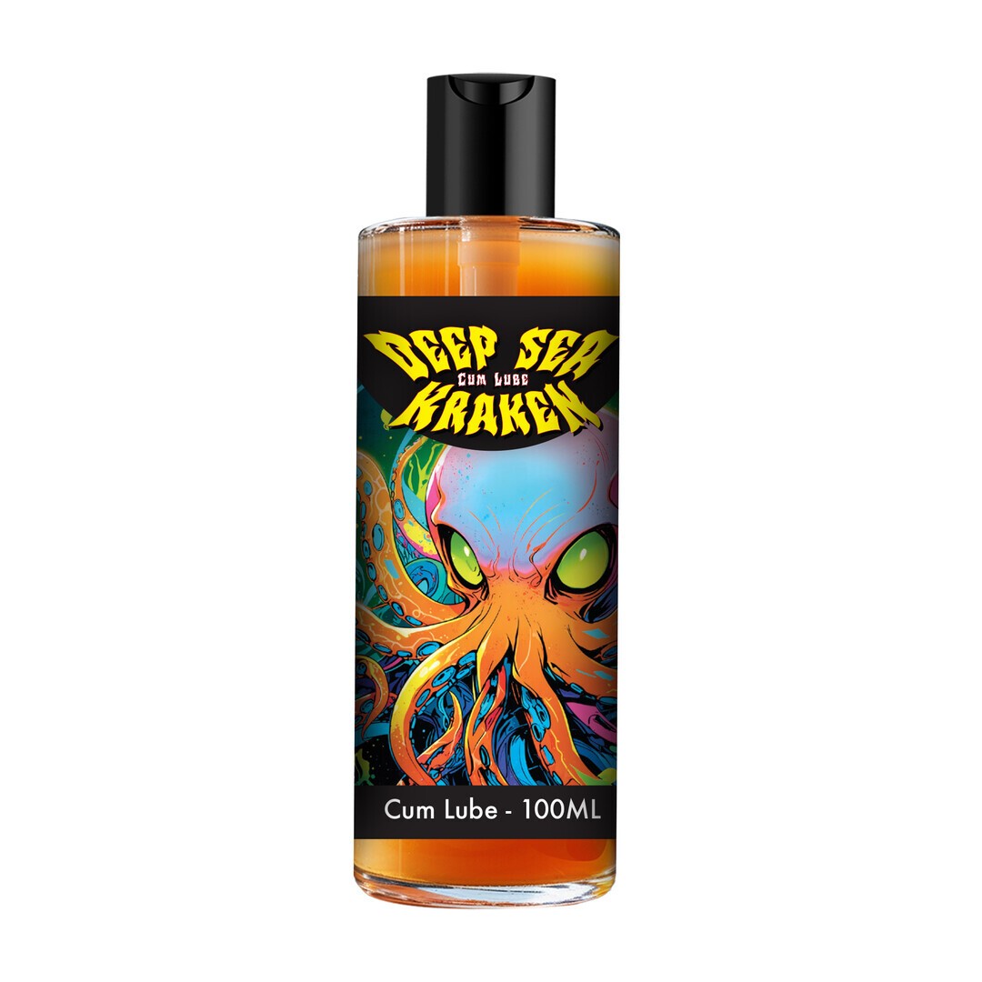 LUBRIFICANTE À BASE DE ÁGUA DEEP SEA KRAKEN CUM LUBE 3.4 FL OZ /100 ML OUCH!