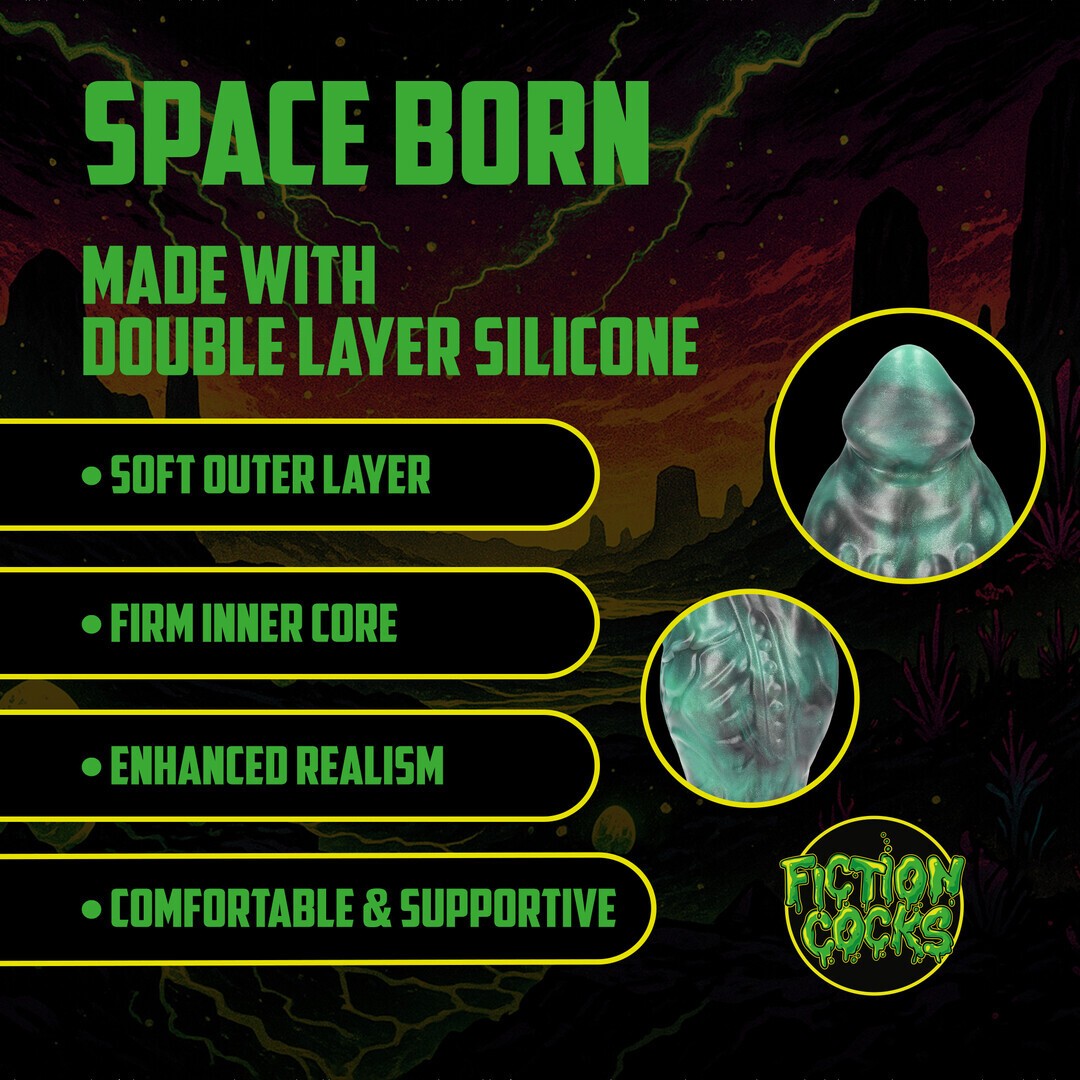 OVO MONSTER SPACE BORN VERDE/PRETO OUCH!