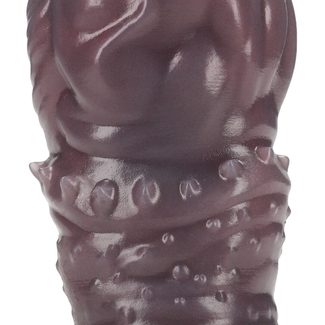 DILDO MONSTER EM SILICONE HELLSPAWN VERMELHO/PRETO OUCH!