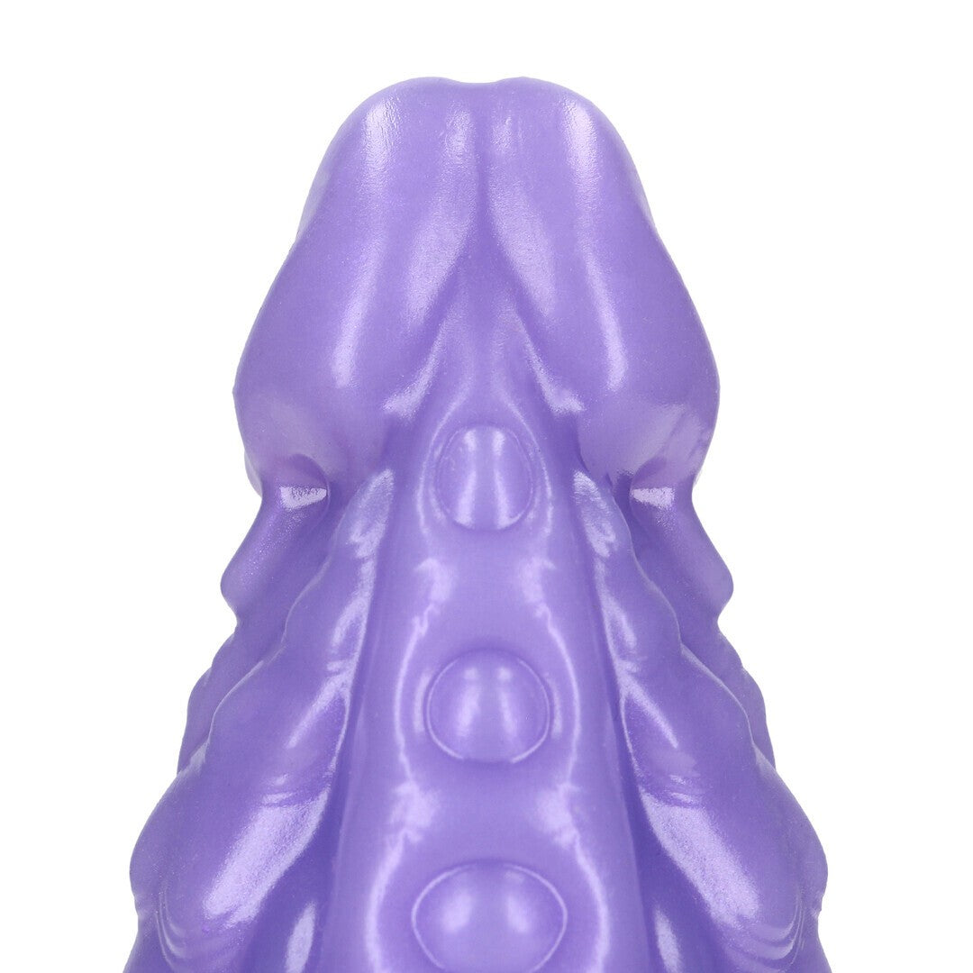 OUCH! GALACTIC HYDRA SILICONE DILDO PURPLE/BLUE