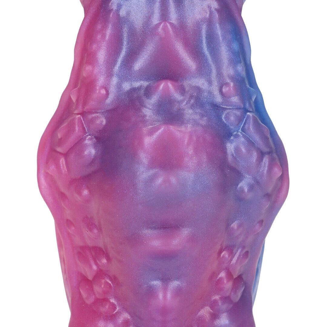 DILDO MONSTER EM SILICONE GALACTIC NIGHT FIEND ROXO OUCH!