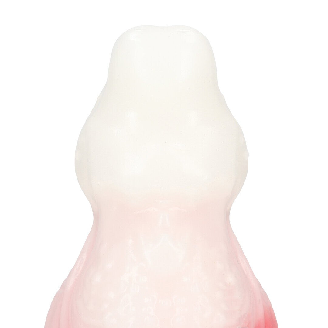 DILDO MONSTER DE SILICONA SPACE NIGHT FIEND ROJO/BLANCO OUCH!