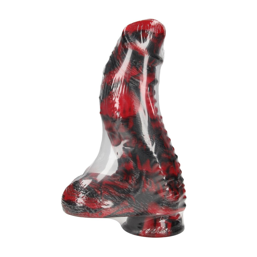 DILDO MONSTER EM SILICONE DARK LYCAN SPAWN VERMELHO/PRETO OUCH!