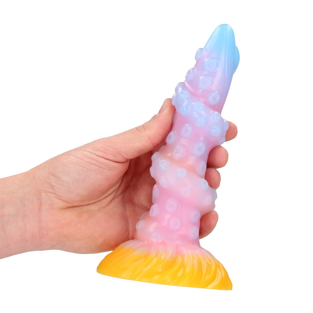 PLUG ANAL MONSTER DE SILICONA RAINBOW KRAKEN RAINBOW OUCH!