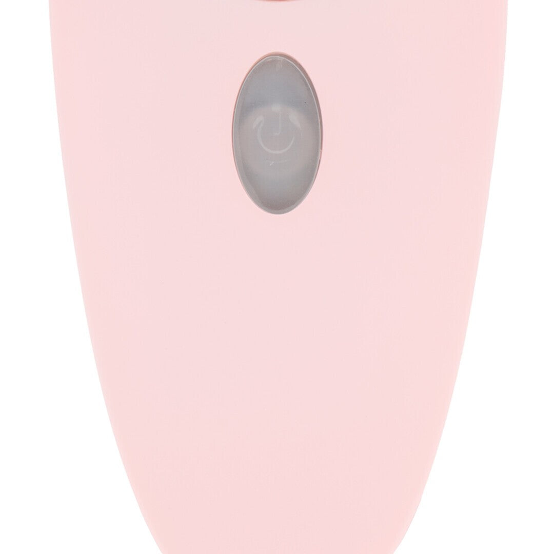 AURIE AIRTAP VIBRATOR WITH TWO HEAD ATTACHMENTS PINK