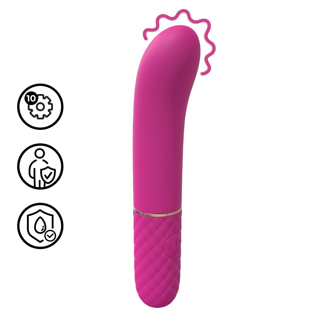 MINI VIBRADOR G-SPOT ROSA LOVELINE