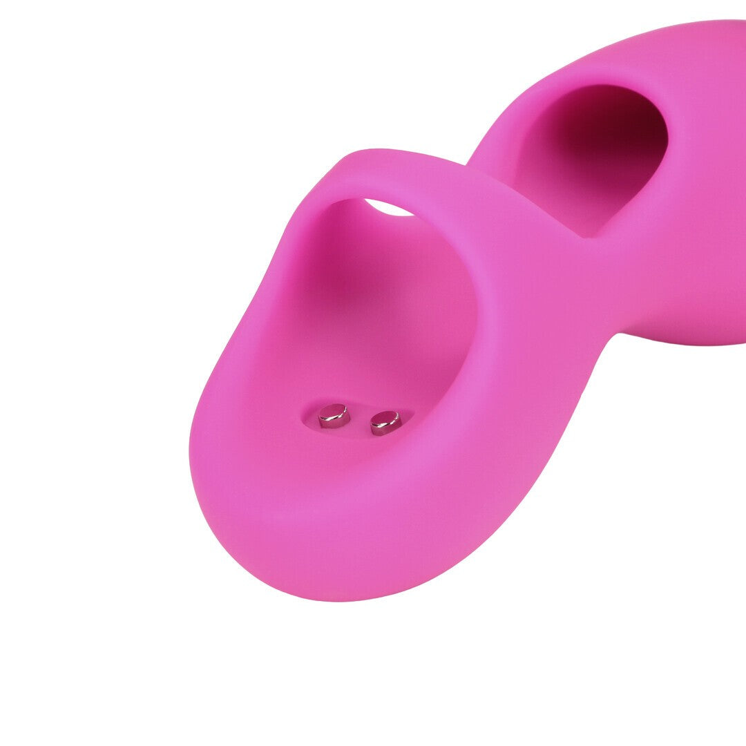 MINI VIBRADOR DE DEDO ROSA LOVELINE 