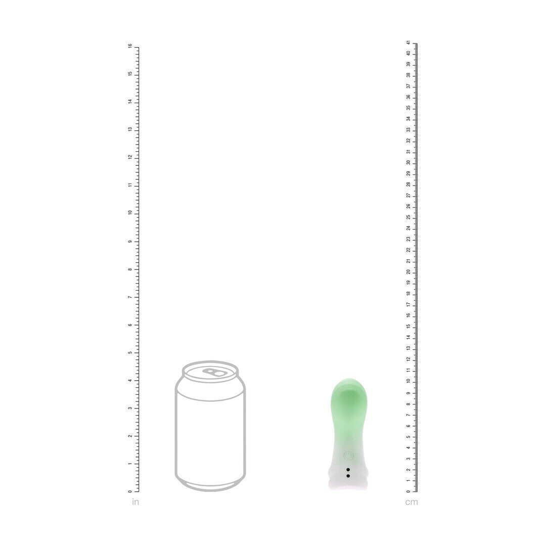 LOVELINE SMOOTH FINGER VIBRATOR MISTY GREEN