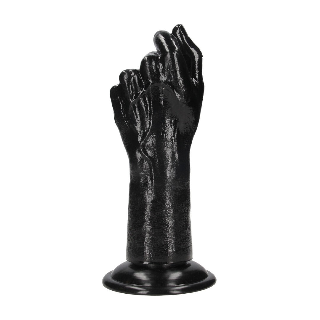 DILDO CON FORMA DE PUÑO «FIST OF PLEASURE»  21 CM NEGRO OUCH!