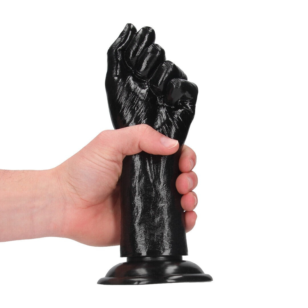 DILDO CON FORMA DE PUÑO «FIST OF PLEASURE»  21 CM NEGRO OUCH!