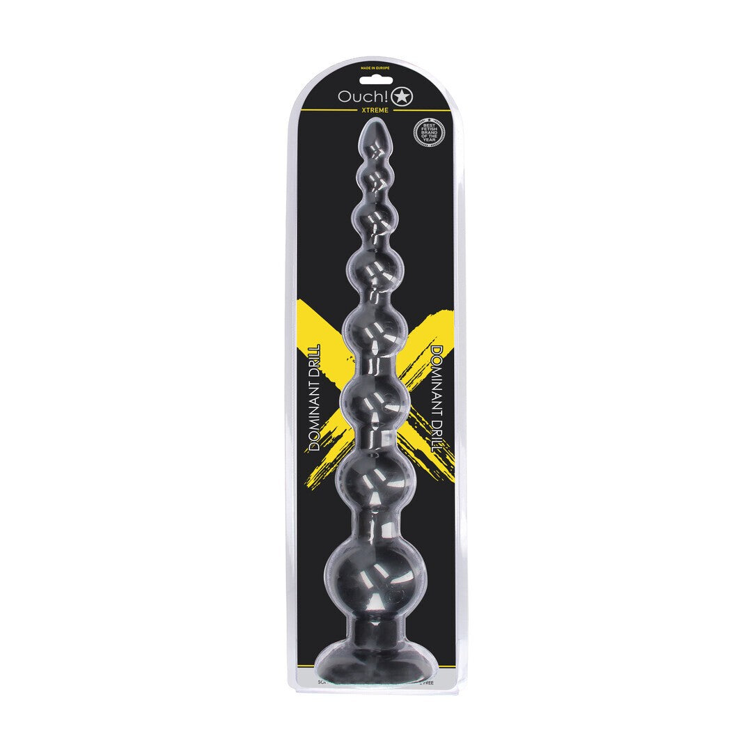 PLUG ANAL DOMINANT DRILL 55,5 CM PRETO OUCH!