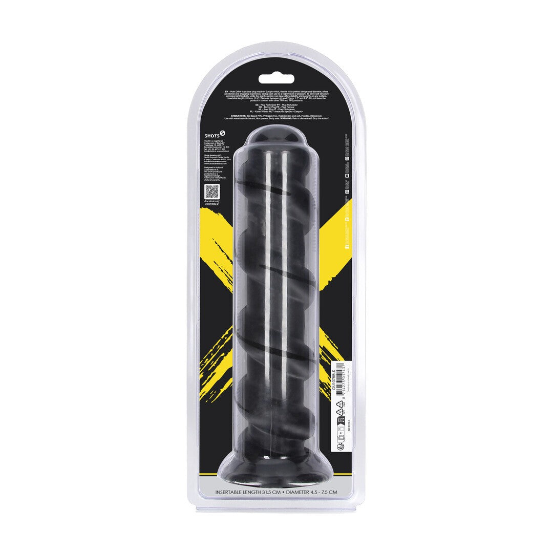 PLUG ANAL HOLE DRILLER 31.5 CM PRETO OUCH!