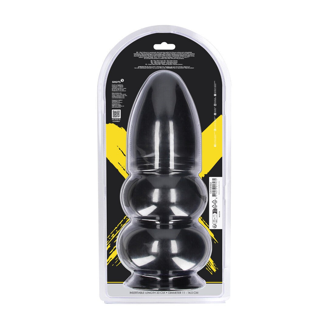 PLUG ANAL ULTRA COLLOSUS 33 CM PRETO OUCH!
