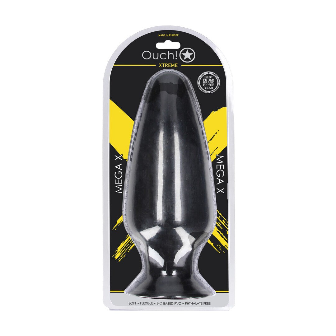 PLUG ANAL MEGA X 29 CM PRETO OUCH!