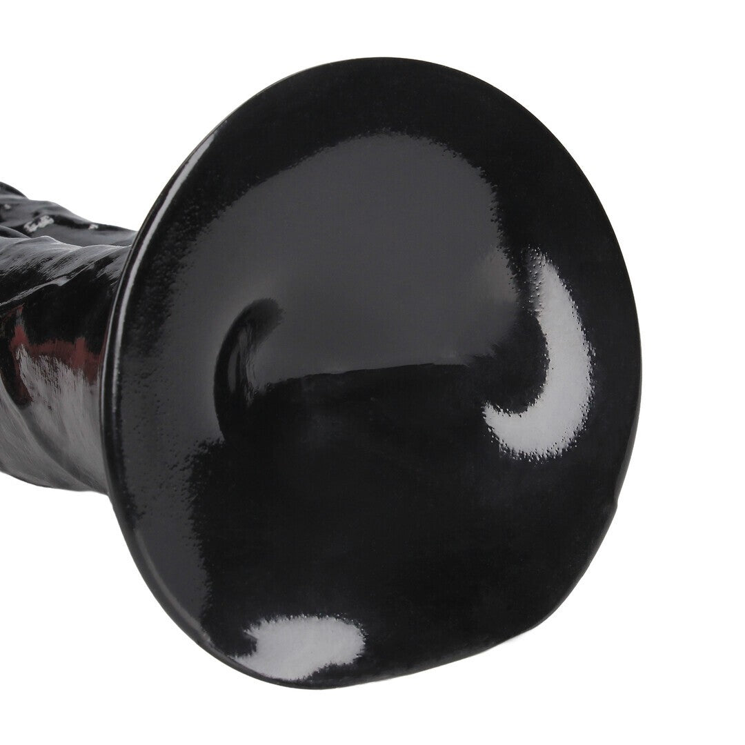 DILDO DUPLO DOUBLE TITAN 24.5 CM PRETO - Lust Sexshop