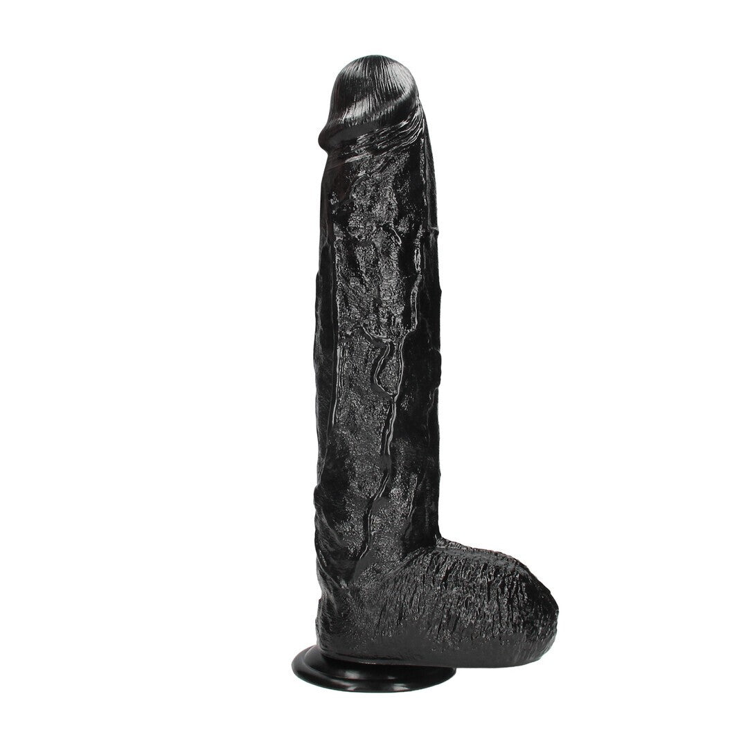OUCH! REALISTIC GIANT REALISTIC DILDO 32 CM BLACK