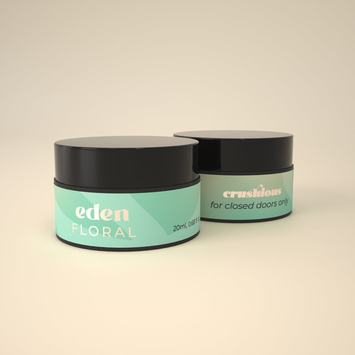 VELA DE MASAJE EDEN CON FEROMONAS Y AROMA FLORAL 20ML CRUSHIOUS