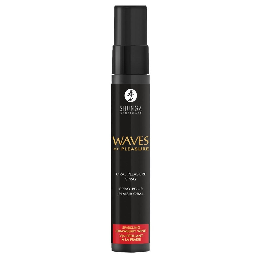 SHUNGA WAVES OF PLEASURE ORAL SEX SPRAY CHAMPAGNE/STRAWBERRY 20 ML 