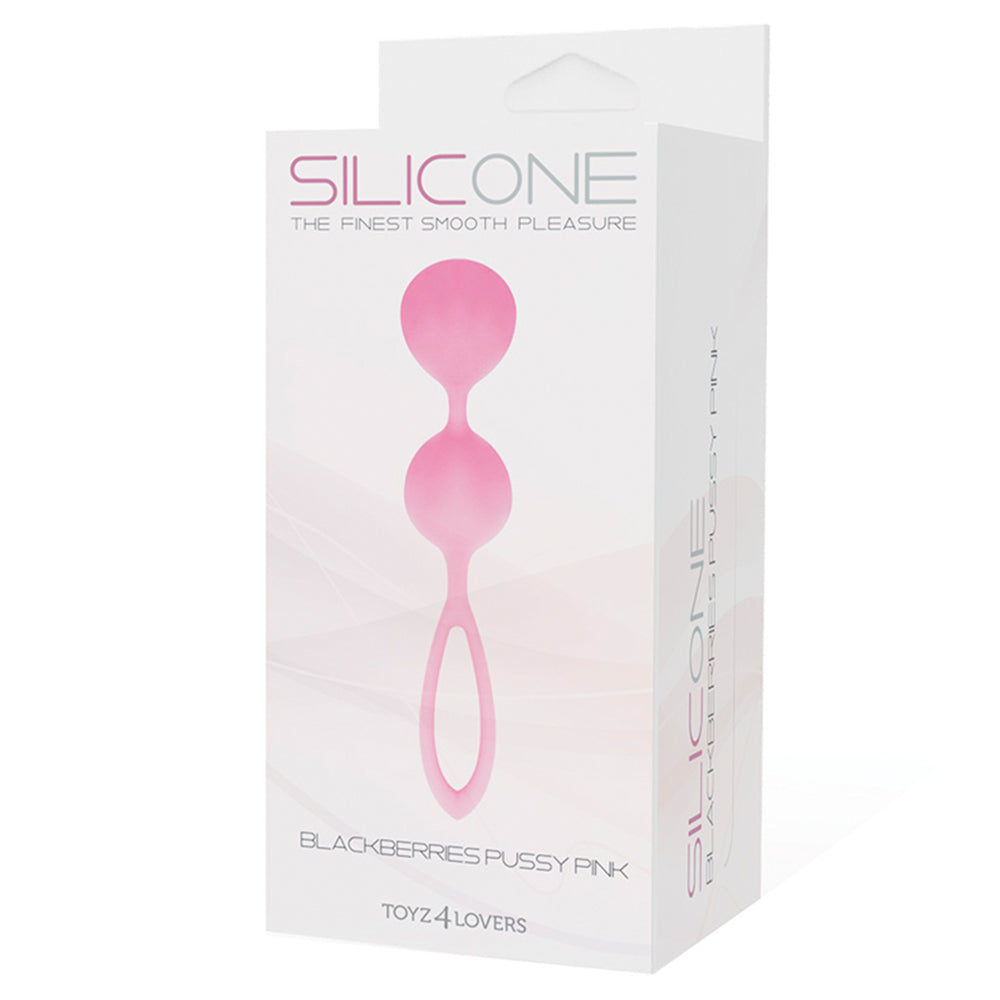 BOLAS VAGINAIS BLACKBERRIES PUSSY ROSA - Lust Sexshop