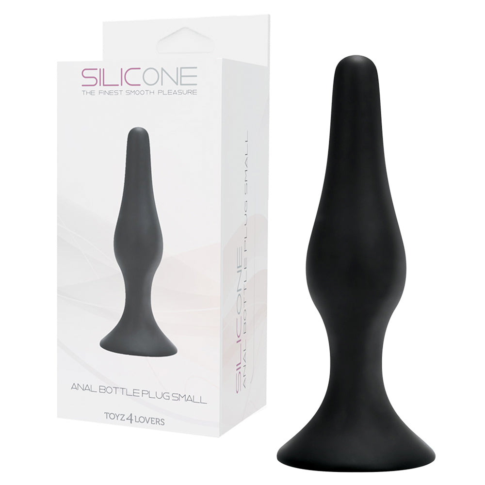 PLUG ANAL BOTTLE PLUG PRETO SMALL - Lust Sexshop