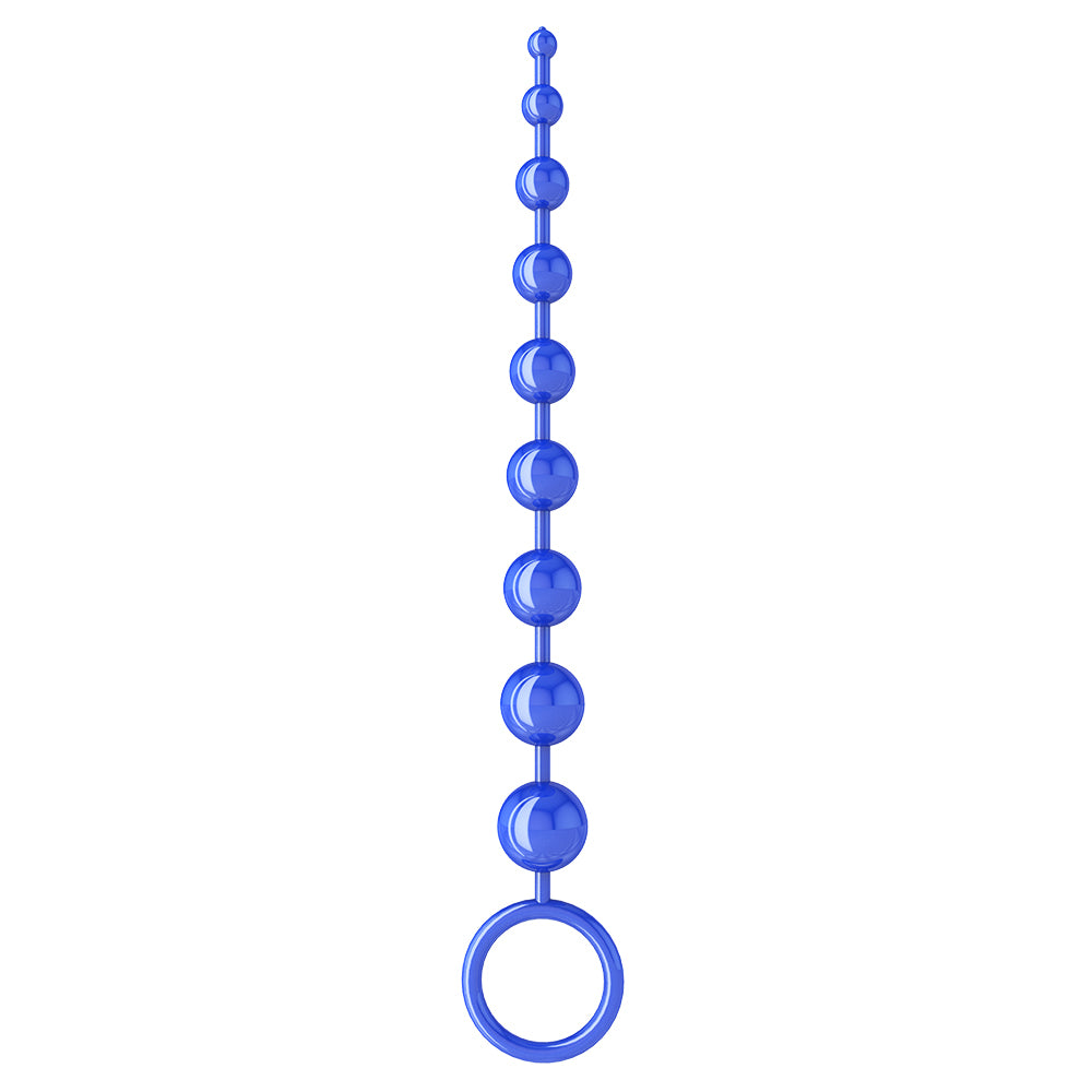 9 PÉROLAS ANAIS SEX PLEASE! SEXY BEADS AZUIS - Lust Sexshop