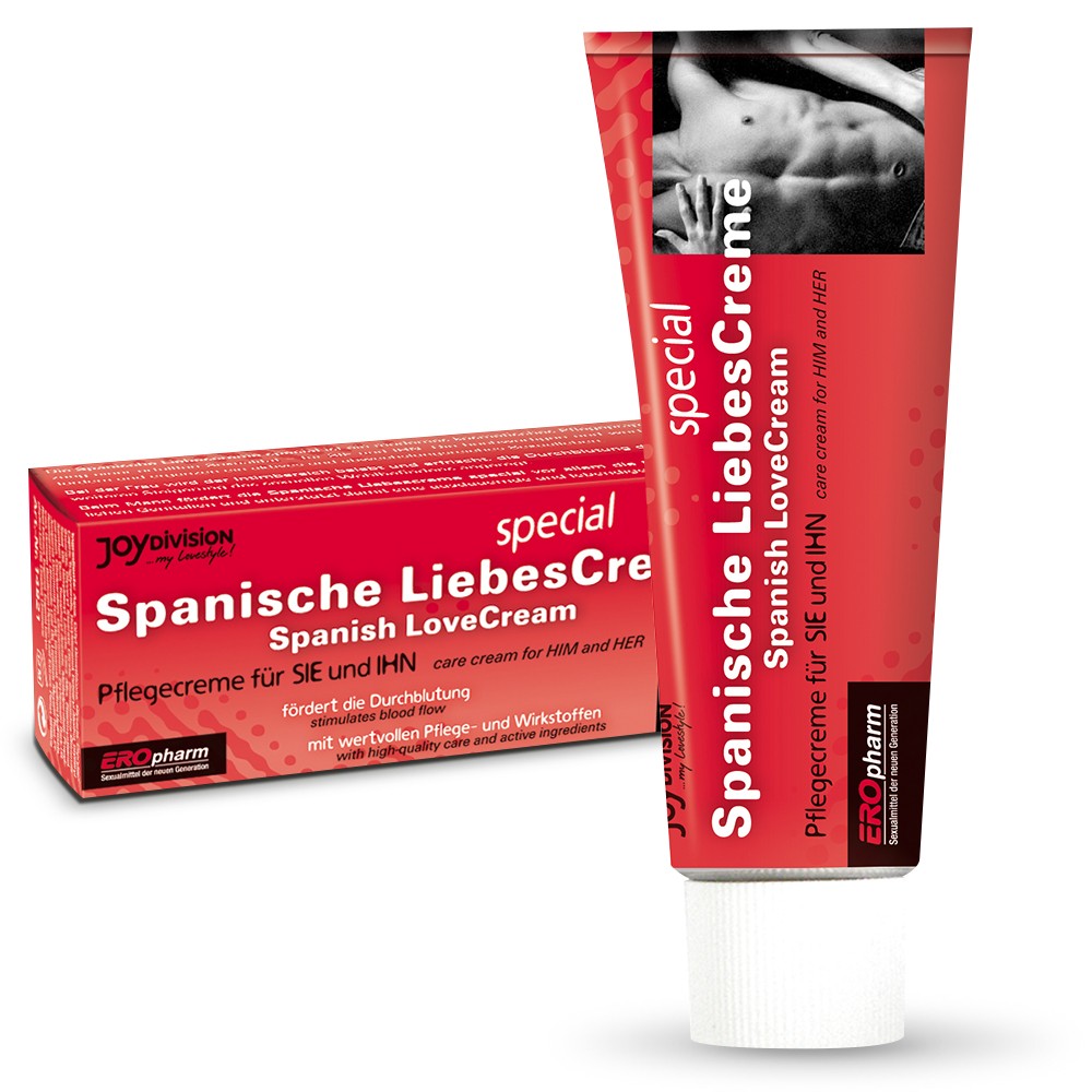 SPANISCHE LIEBES CREME ESTIMULANTE UNISEXO 40ML - Lust Sexshop