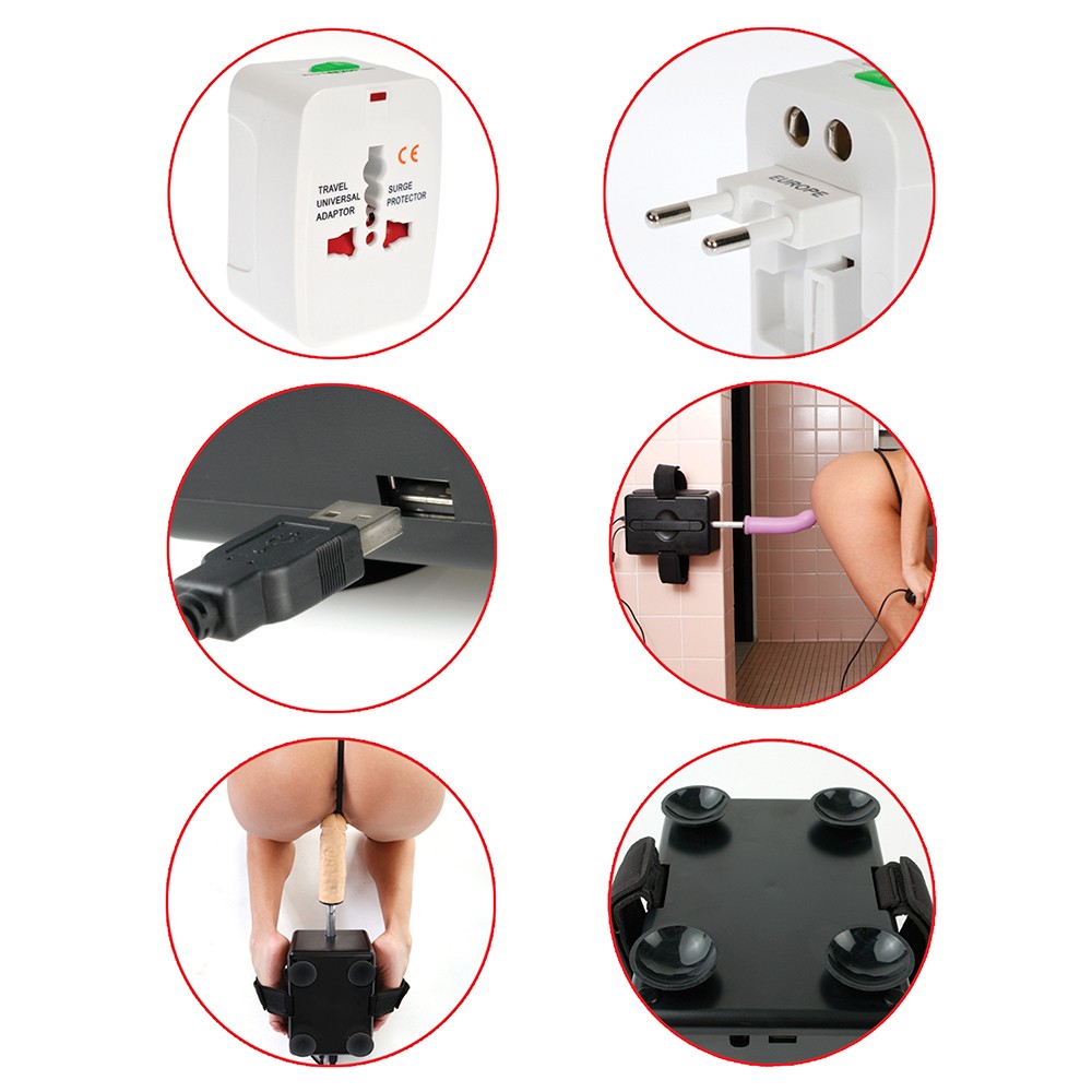 MÁQUINA DE SEXO INTERNATIONAL PORTABLE SEX MACHINE FETISH FANTASY SERIES - Lust Sexshop
