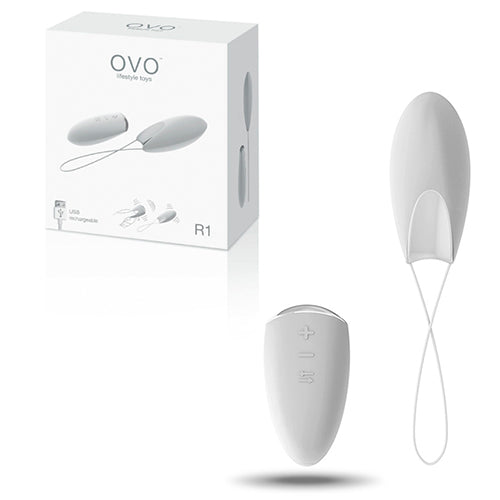 OVO RECARREGÁVEL R1 OVO BRANCO - Lust Sexshop
