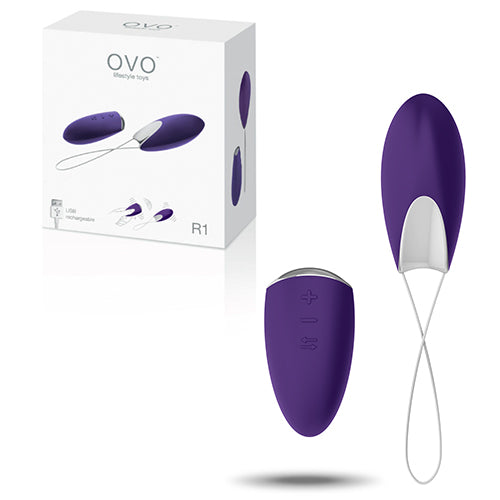 OVO RECARREGÁVEL R1 OVO ROXO - Lust Sexshop