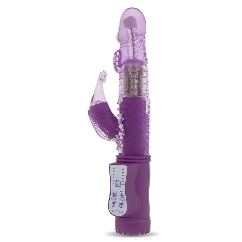 VIBRADOR VIBRATING DOLPHIN ROXO - Lust Sexshop