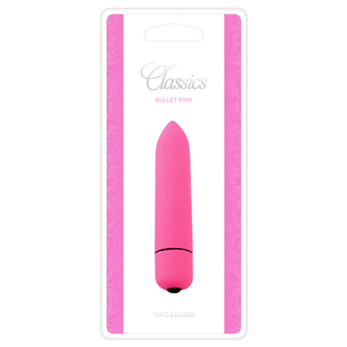 BALA VIBRATÓRIA BULLET ROSA - Lust Sexshop
