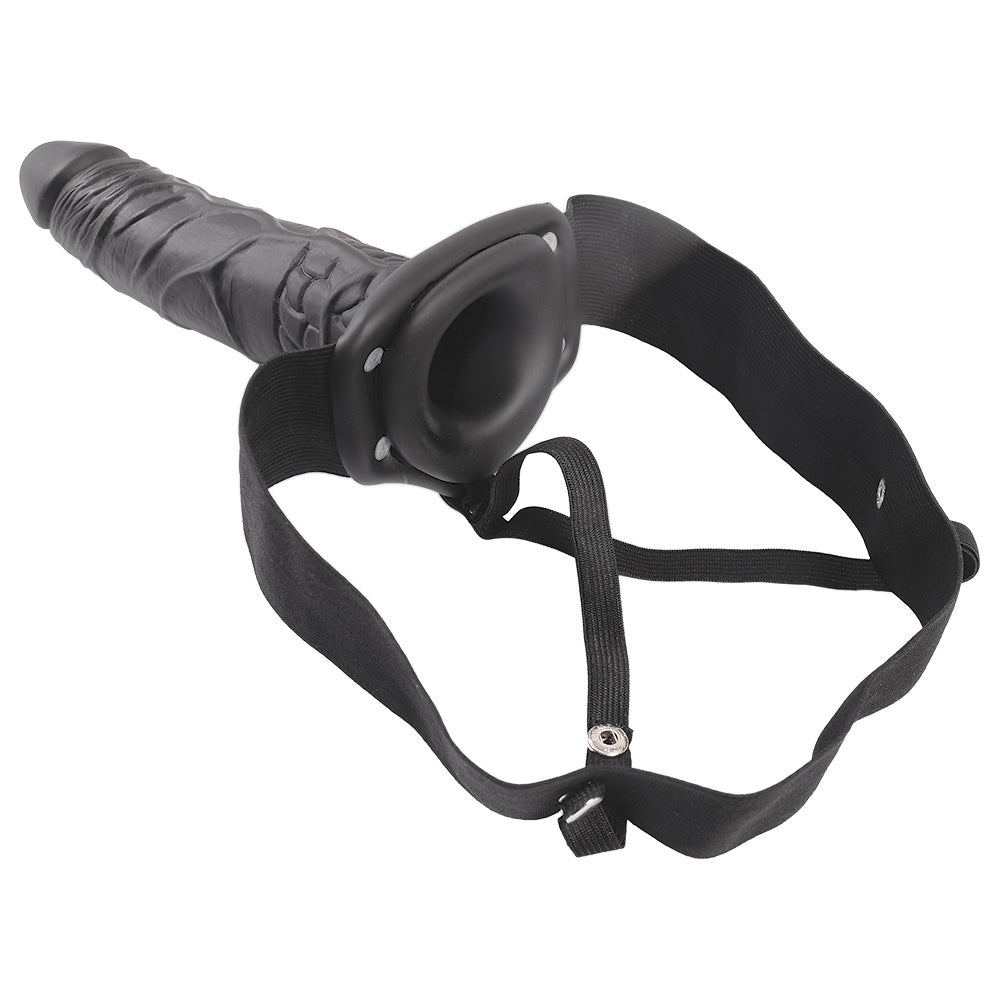 STRAP-ON OCO REAL RAPTURE AIR FEELING 8" PRETO - Lust Sexshop