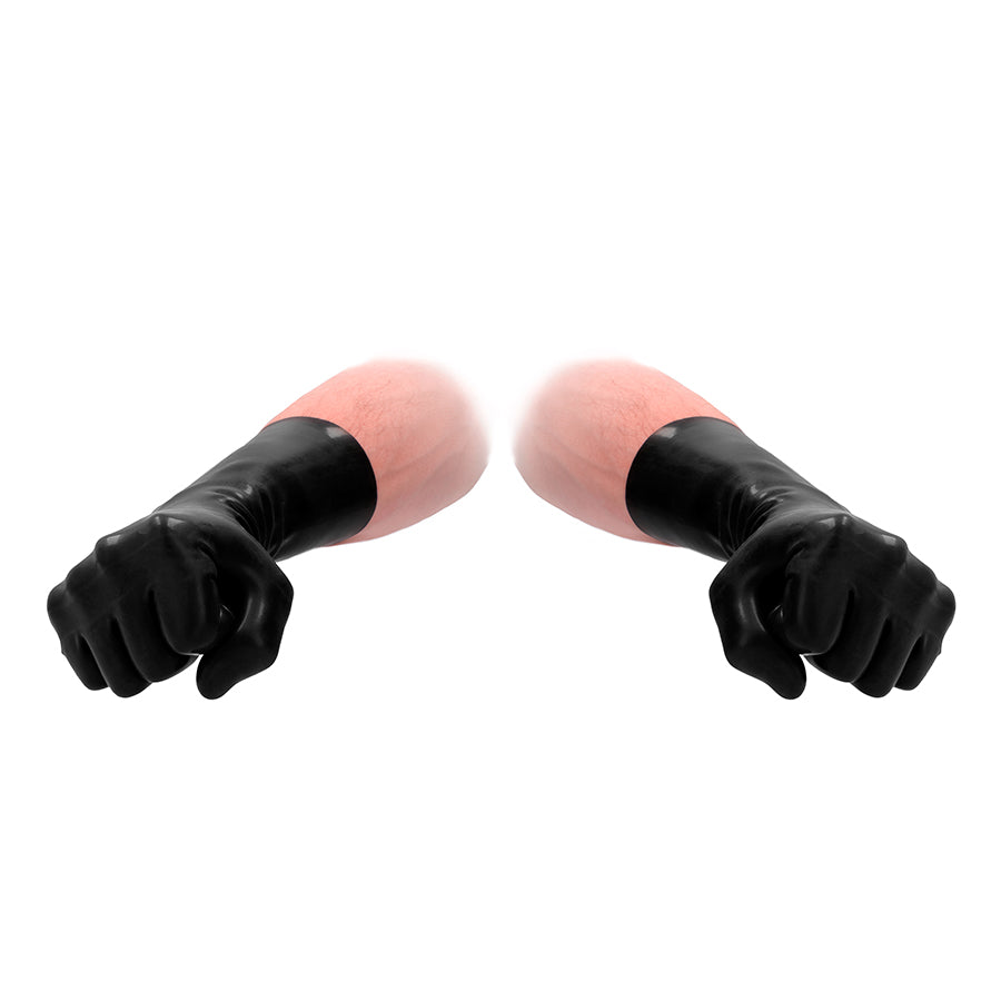 LUVAS DE LATEX FIST IT PRETAS - Lust Sexshop