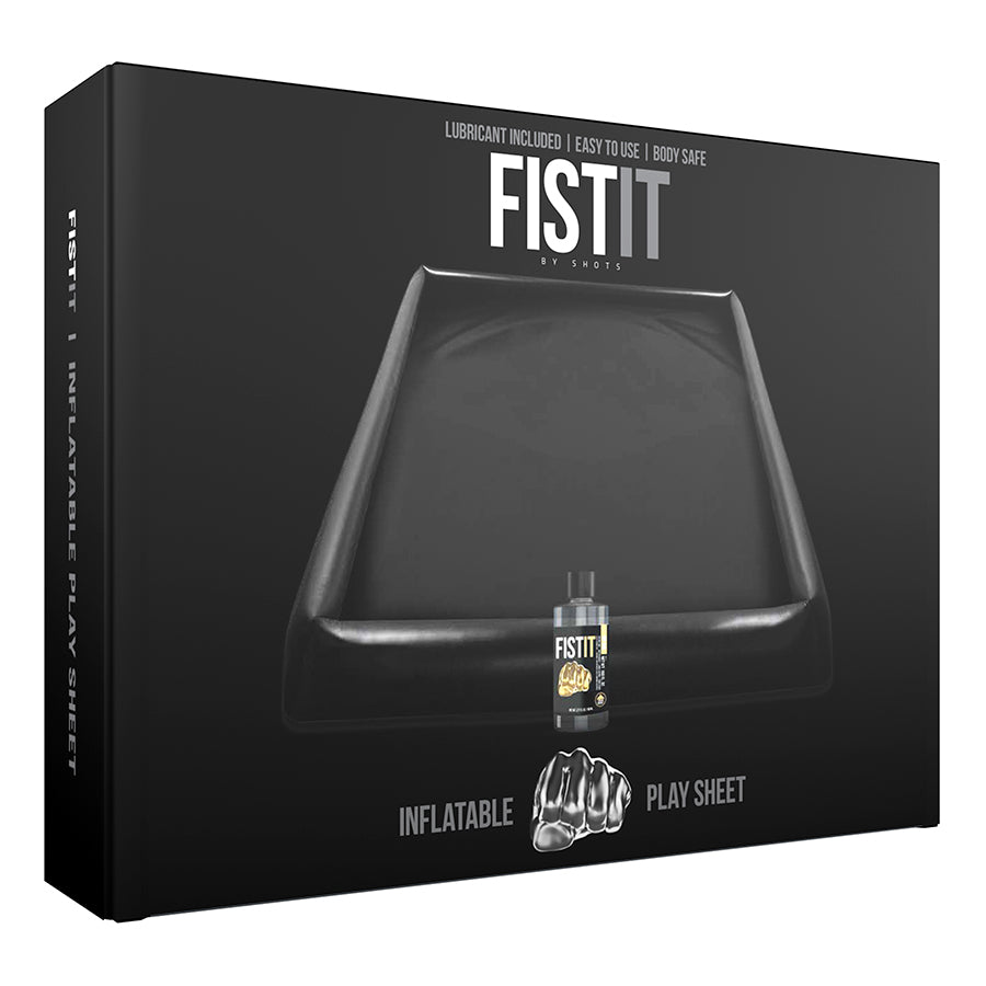 LENÇOL INSUFLÁVEL INFLATABLE PLAY SHEET FIST IT PRETO - Lust Sexshop