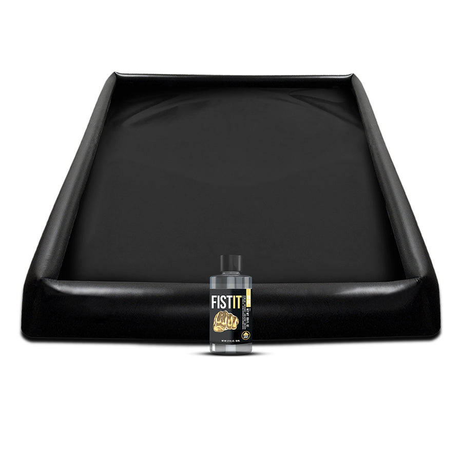 LENÇOL INSUFLÁVEL INFLATABLE PLAY SHEET FIST IT PRETO - Lust Sexshop